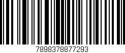 Código de barras (EAN, GTIN, SKU, ISBN): '7898378877293'