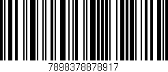 Código de barras (EAN, GTIN, SKU, ISBN): '7898378878917'