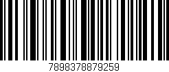 Código de barras (EAN, GTIN, SKU, ISBN): '7898378879259'