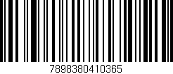 Código de barras (EAN, GTIN, SKU, ISBN): '7898380410365'