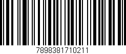 Código de barras (EAN, GTIN, SKU, ISBN): '7898381710211'