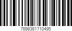 Código de barras (EAN, GTIN, SKU, ISBN): '7898381710495'