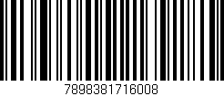 Código de barras (EAN, GTIN, SKU, ISBN): '7898381716008'