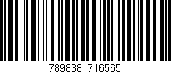 Código de barras (EAN, GTIN, SKU, ISBN): '7898381716565'