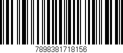 Código de barras (EAN, GTIN, SKU, ISBN): '7898381718156'