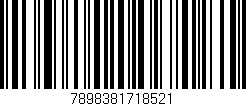 Código de barras (EAN, GTIN, SKU, ISBN): '7898381718521'
