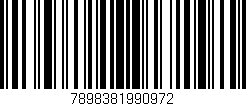 Código de barras (EAN, GTIN, SKU, ISBN): '7898381990972'