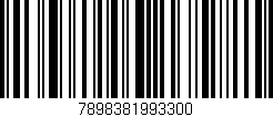 Código de barras (EAN, GTIN, SKU, ISBN): '7898381993300'
