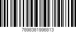 Código de barras (EAN, GTIN, SKU, ISBN): '7898381996813'