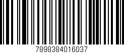 Código de barras (EAN, GTIN, SKU, ISBN): '7898384016037'