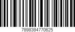 Código de barras (EAN, GTIN, SKU, ISBN): '7898384770625'
