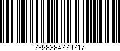 Código de barras (EAN, GTIN, SKU, ISBN): '7898384770717'