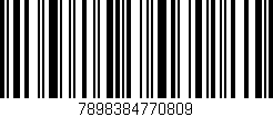 Código de barras (EAN, GTIN, SKU, ISBN): '7898384770809'
