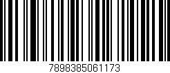 Código de barras (EAN, GTIN, SKU, ISBN): '7898385061173'