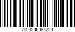 Código de barras (EAN, GTIN, SKU, ISBN): '7898388963238'