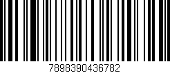 Código de barras (EAN, GTIN, SKU, ISBN): '7898390436782'