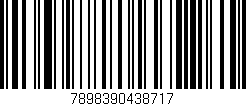 Código de barras (EAN, GTIN, SKU, ISBN): '7898390438717'