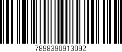 Código de barras (EAN, GTIN, SKU, ISBN): '7898390913092'