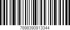 Código de barras (EAN, GTIN, SKU, ISBN): '7898390913344'