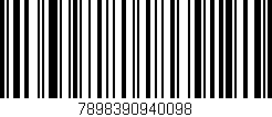 Código de barras (EAN, GTIN, SKU, ISBN): '7898390940098'