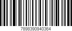 Código de barras (EAN, GTIN, SKU, ISBN): '7898390940364'