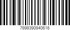 Código de barras (EAN, GTIN, SKU, ISBN): '7898390940616'