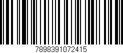 Código de barras (EAN, GTIN, SKU, ISBN): '7898391072415'