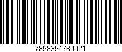 Código de barras (EAN, GTIN, SKU, ISBN): '7898391780921'