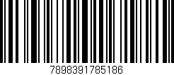Código de barras (EAN, GTIN, SKU, ISBN): '7898391785186'