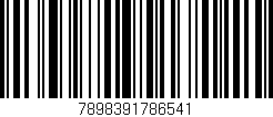 Código de barras (EAN, GTIN, SKU, ISBN): '7898391786541'