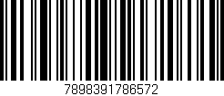 Código de barras (EAN, GTIN, SKU, ISBN): '7898391786572'