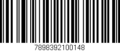 Código de barras (EAN, GTIN, SKU, ISBN): '7898392100148'