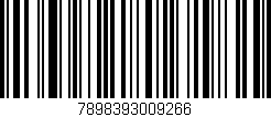 Código de barras (EAN, GTIN, SKU, ISBN): '7898393009266'