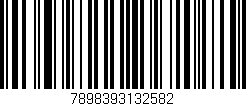 Código de barras (EAN, GTIN, SKU, ISBN): '7898393132582'