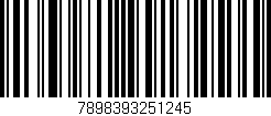 Código de barras (EAN, GTIN, SKU, ISBN): '7898393251245'
