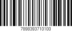 Código de barras (EAN, GTIN, SKU, ISBN): '7898393710100'
