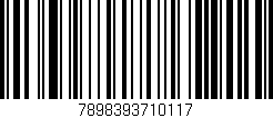 Código de barras (EAN, GTIN, SKU, ISBN): '7898393710117'
