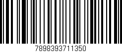 Código de barras (EAN, GTIN, SKU, ISBN): '7898393711350'
