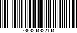 Código de barras (EAN, GTIN, SKU, ISBN): '7898394632104'
