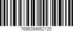 Código de barras (EAN, GTIN, SKU, ISBN): '7898394662125'