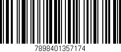 Código de barras (EAN, GTIN, SKU, ISBN): '7898401357174'