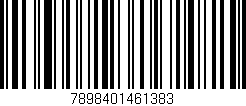 Código de barras (EAN, GTIN, SKU, ISBN): '7898401461383'