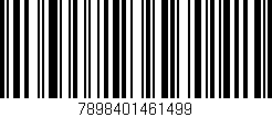 Código de barras (EAN, GTIN, SKU, ISBN): '7898401461499'