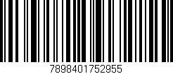 Código de barras (EAN, GTIN, SKU, ISBN): '7898401752955'