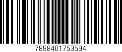 Código de barras (EAN, GTIN, SKU, ISBN): '7898401753594'