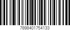 Código de barras (EAN, GTIN, SKU, ISBN): '7898401754133'
