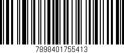 Código de barras (EAN, GTIN, SKU, ISBN): '7898401755413'