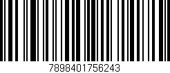 Código de barras (EAN, GTIN, SKU, ISBN): '7898401756243'