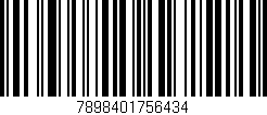 Código de barras (EAN, GTIN, SKU, ISBN): '7898401756434'