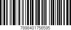 Código de barras (EAN, GTIN, SKU, ISBN): '7898401756595'